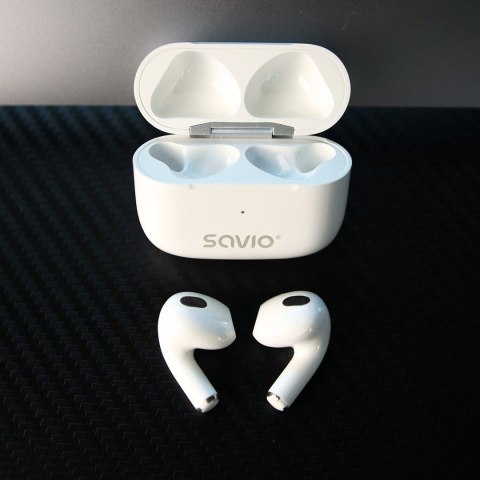 SAVIO SŁUCHAWKI BEZPRZEWODOWE BLUETOOTH TWS-01 PRO SAVIO SŁUCHAWKI BEZPRZEWODOWE BLUETOOTH TWS-01 PRO