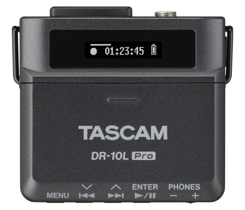 Tascam DR-10L Pro - cyfrowy rejestrator z mikrofonem krawatowym Tascam DR-10L Pro - cyfrowy rejestrator z mikrofonem krawatowym