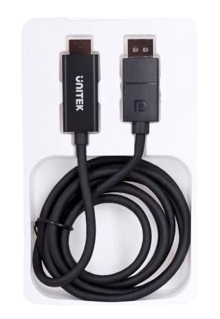 UNITEK KABEL DisplayPort 1.2, HDMI, 4K@60HZ, 1,8M, V1608A