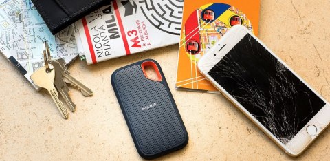 Dysk przenośny SanDisk Extreme o pojemności 2 TB Dysk przenośny SanDisk Extreme o pojemności 2 TB