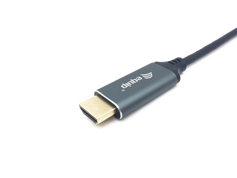 Equip 133416 adapter kablowy 2 m USB Type-C HDMI Typu A (Standard) Szary, Czarny Equip 133416 adapter kablowy 2 m USB Type-C HDMI Typu A (Standard) Szary, Czarny