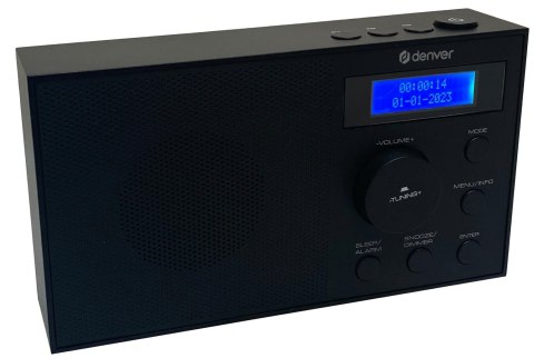 Kompaktowe radio Denver DAB-51B czarne