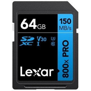MEMORY SDXC 64GB UHS-I/LSD0800P064G-BNNNG LEXAR