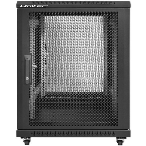 QOLTEC SZAFA RACK 19" | 15U | 600X855X600 | PERFOROWANE DRZWI QOLTEC SZAFA RACK 19" | 15U | 600X855X600 | PERFOROWANE DRZWI