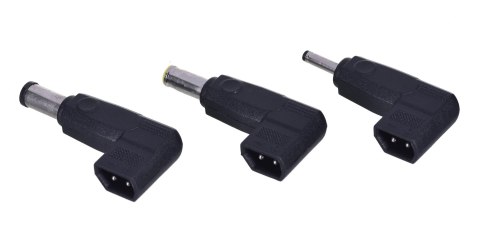 Qoltec 52415 Zasilacz specjalizowany do Samsung Sony 65W | 3 wtyczki | + kabel zasilający