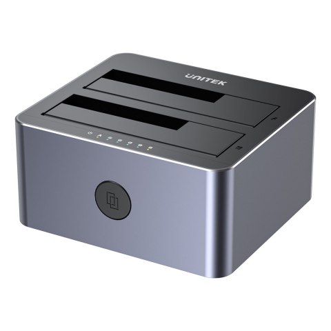 Stacja dokująca dla dysków pamięci masowej - Unitek (Y-3026GY01-EU) 2x SATA III 2.5"/3.5" USB 3.0 5Gbps Stacja dokująca dla dysków pamięci masowej - Unitek (Y-3026GY01-EU) 2x SATA III 2.5"/3.5" USB 3.0 5Gbps
