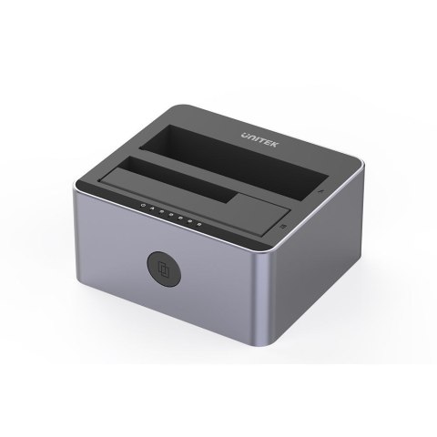 Stacja dokująca dla dysków pamięci masowej - Unitek (Y-3026GY01-EU) 2x SATA III 2.5"/3.5" USB 3.0 5Gbps Stacja dokująca dla dysków pamięci masowej - Unitek (Y-3026GY01-EU) 2x SATA III 2.5"/3.5" USB 3.0 5Gbps