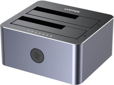 Stacja dokująca dla dysków pamięci masowej - Unitek (Y-3026GY01-EU) 2x SATA III 2.5"/3.5" USB 3.0 5Gbps Stacja dokująca dla dysków pamięci masowej - Unitek (Y-3026GY01-EU) 2x SATA III 2.5"/3.5" USB 3.0 5Gbps
