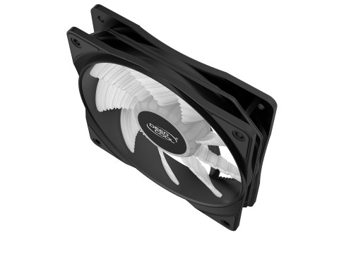 DeepCool RF120W Obudowa komputera Wentylator 12 cm Czarny, Półprzezroczysty 1 szt. DeepCool RF120W Obudowa komputera Wentylator 12 cm Czarny, Półprzezroczysty 1 szt.