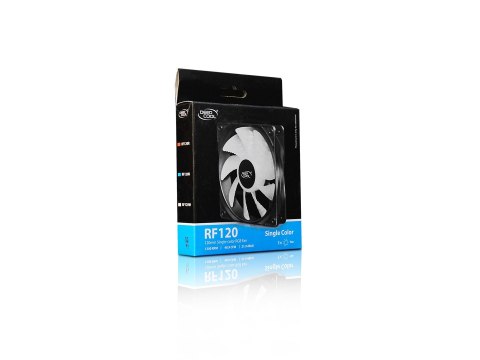 DeepCool RF120W Obudowa komputera Wentylator 12 cm Czarny, Półprzezroczysty 1 szt. DeepCool RF120W Obudowa komputera Wentylator 12 cm Czarny, Półprzezroczysty 1 szt.