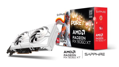 Karta graf. SAPPHIRE PURE RX 9060 XT GAMING OC 16GB Karta graf. SAPPHIRE PURE RX 9060 XT GAMING OC 16GB