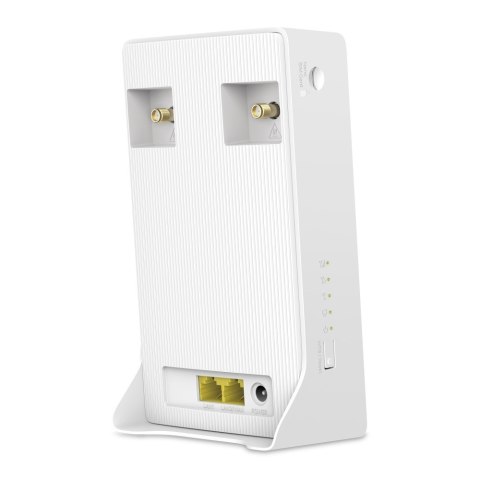 Mercusys MB130-4G router bezprzewodowy Ethernet Dual-band (2.4 GHz/5 GHz) Biały