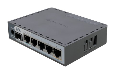NET Router/Switch 5-port 1000M/Hex S E60IUGS Mikrotik NET Router/Switch 5-port 1000M/Hex S E60IUGS Mikrotik