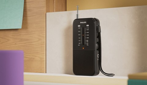 Philips TAR1509/00 radio Przenośny Analogowy Czarny Philips TAR1509/00 radio Przenośny Analogowy Czarny