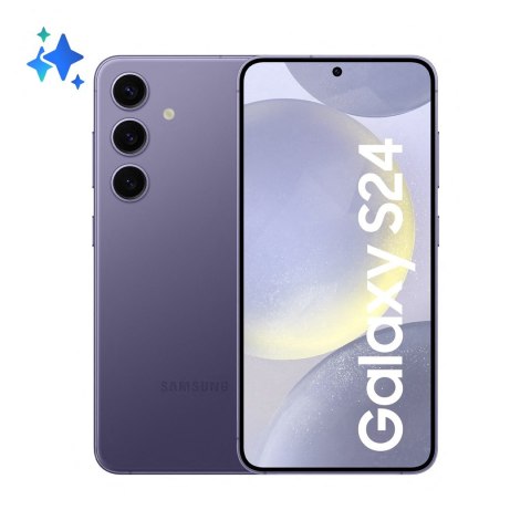 Samsung Galaxy S24 15,8 cm (6.2") Dual SIM 5G USB Type-C 8 GB 128 GB 4000 mAh Fioletowy Samsung Galaxy S24 15,8 cm (6.2") Dual SIM 5G USB Type-C 8 GB 128 GB 4000 mAh Fioletowy