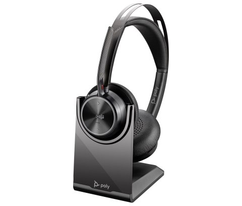 Słuchawki Poly Voyager Focus 2-M USB-C-C Headset USB-C/A Adapter Charging Stand No localization Retail Packaging Słuchawki Poly Voyager Focus 2-M USB-C-C Headset USB-C/A Adapter Charging Stand No localization Retail Packaging