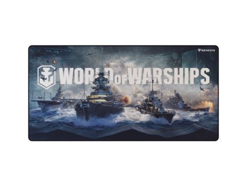 Genesis podkładka pod mysz Carbon 500 Maxi World of Warships Armada 900x450mm