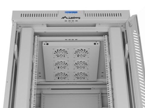 LANBERG SZAFA STOJĄCA RACK 19" 42U 800X1000 SZARA DRZWI SZKLANE LCD V2 (FLAT PACK) LANBERG SZAFA STOJĄCA RACK 19" 42U 800X1000 SZARA DRZWI SZKLANE LCD V2 (FLAT PACK)