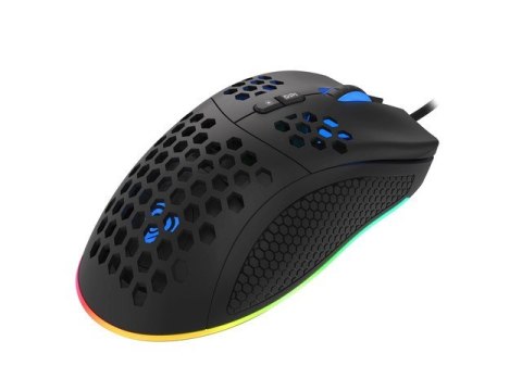 Myszka gamingowa Natec GENESIS Krypton 555 mysz przewodowa dla graczy 8000 DPI RGB Czarny