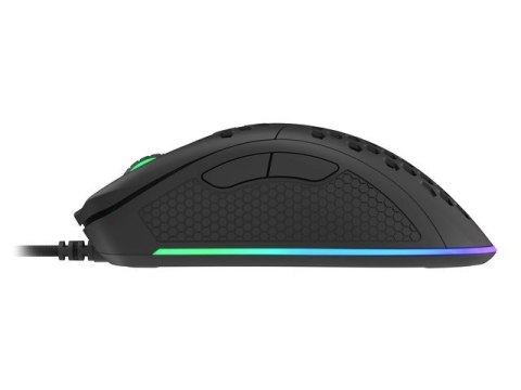 Myszka gamingowa Natec GENESIS Krypton 555 mysz przewodowa dla graczy 8000 DPI RGB Czarny