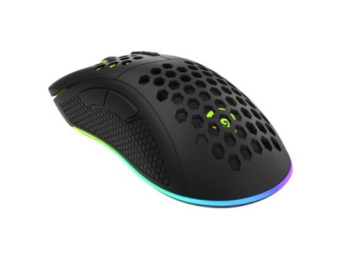 Myszka gamingowa Natec GENESIS Krypton 555 mysz przewodowa dla graczy 8000 DPI RGB Czarny
