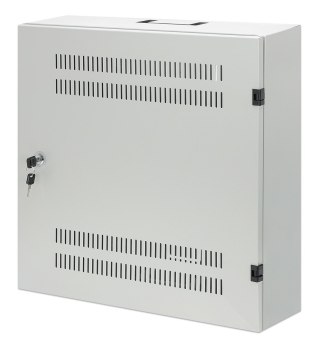 Niskoprofilowa szafa wisząca 4U + 2U Rack 19, szara