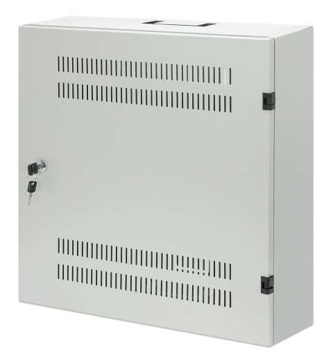 Niskoprofilowa szafa wisząca 4U + 2U Rack 19, szara