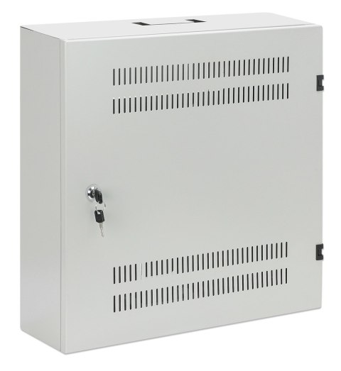 Niskoprofilowa szafa wisząca 4U + 2U Rack 19, szara