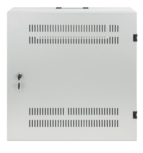 Niskoprofilowa szafa wisząca 4U + 2U Rack 19, szara