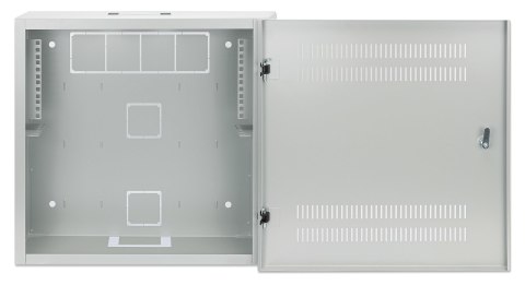 Niskoprofilowa szafa wisząca 4U + 2U Rack 19, szara