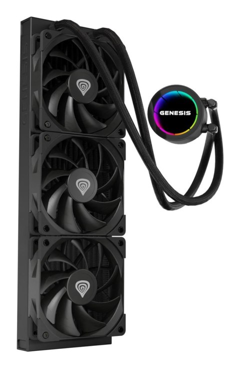 CHŁODZENIE WODNE GENESIS HYDRIA 360 CZARNE CHŁODZENIE WODNE GENESIS HYDRIA 360 CZARNE