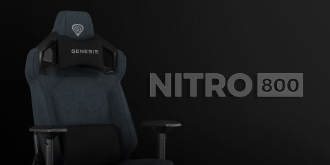 FOTEL GAMINGOWY GENESIS NITRO 800 SZARY