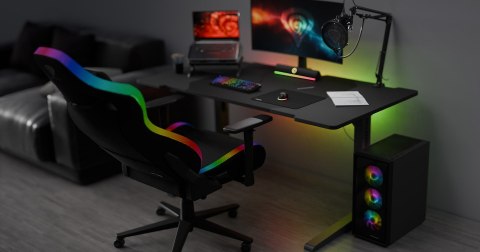 FOTEL GAMINGOWY GENESIS TRIT 660 RGB CZARNY