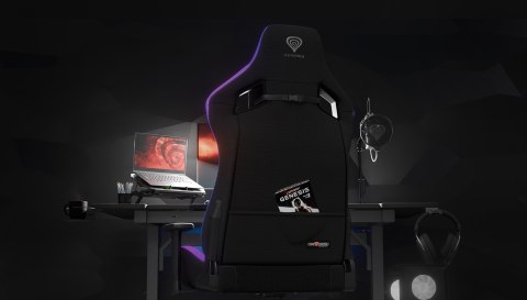 FOTEL GAMINGOWY GENESIS TRIT 660 RGB CZARNY