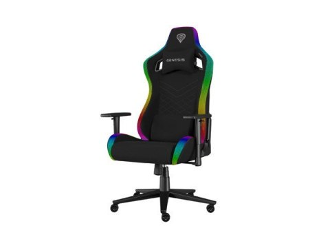 FOTEL GAMINGOWY GENESIS TRIT 660 RGB CZARNY