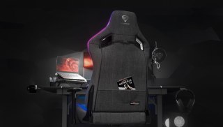 FOTEL GAMINGOWY GENESIS TRIT 660 RGB SZARY