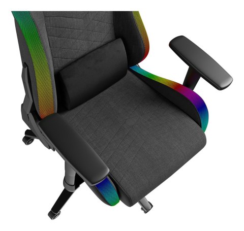 FOTEL GAMINGOWY GENESIS TRIT 660 RGB SZARY