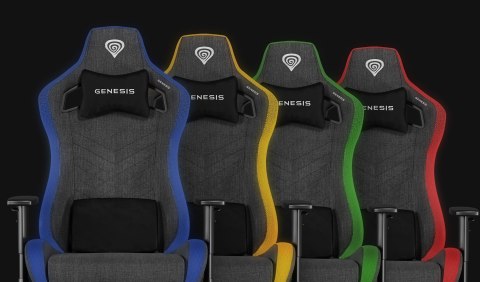 FOTEL GAMINGOWY GENESIS TRIT 660 RGB SZARY
