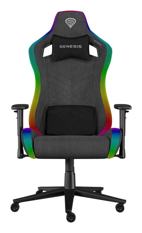FOTEL GAMINGOWY GENESIS TRIT 660 RGB SZARY