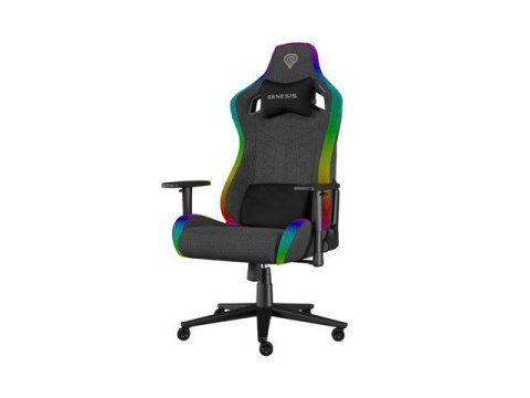 FOTEL GAMINGOWY GENESIS TRIT 660 RGB SZARY