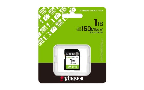 KINGSTON SDXC 1TB Canvas Select Plus Gen3 150MB/s