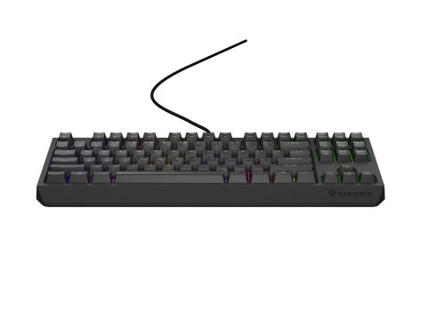 KLAWIATURA DLA GRACZY GENESIS THOR 230 TKL US RGB MECHANICZNA OUTEMU RED CZARNA HOT SWAP KLAWIATURA DLA GRACZY GENESIS THOR 230 TKL US RGB MECHANICZNA OUTEMU RED CZARNA HOT SWAP