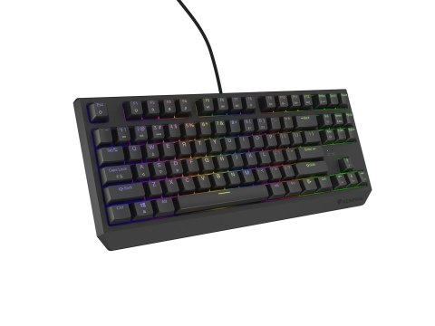 KLAWIATURA DLA GRACZY GENESIS THOR 230 TKL US RGB MECHANICZNA OUTEMU RED CZARNA HOT SWAP KLAWIATURA DLA GRACZY GENESIS THOR 230 TKL US RGB MECHANICZNA OUTEMU RED CZARNA HOT SWAP