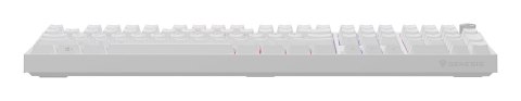KLAWIATURA DLA GRACZY GENESIS THOR 404 US PODŚWIETLENIE RGB MECHANICZNA BIAŁA OUTEMU PEACH SILENT KLAWIATURA DLA GRACZY GENESIS THOR 404 US PODŚWIETLENIE RGB MECHANICZNA BIAŁA OUTEMU PEACH SILENT