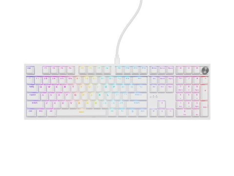 KLAWIATURA DLA GRACZY GENESIS THOR 404 US PODŚWIETLENIE RGB MECHANICZNA BIAŁA OUTEMU PEACH SILENT KLAWIATURA DLA GRACZY GENESIS THOR 404 US PODŚWIETLENIE RGB MECHANICZNA BIAŁA OUTEMU PEACH SILENT