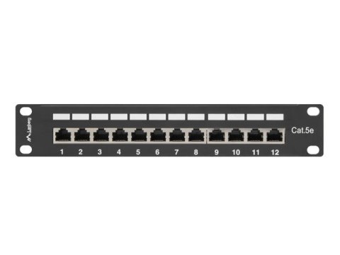 Lanberg PPF5-9012-B panel krosowniczy 1U Lanberg PPF5-9012-B panel krosowniczy 1U