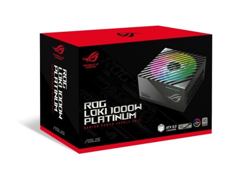 ASUS ROG Loki SFX-L 1000W Platinum moduł zasilaczy 24-pin ATX Czarny, Srebrny ASUS ROG Loki SFX-L 1000W Platinum moduł zasilaczy 24-pin ATX Czarny, Srebrny