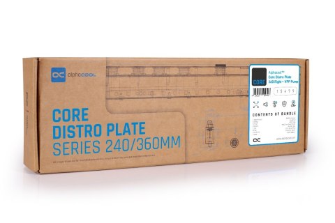 Alphacool Core Distro Plate Pompa i zbiornik Alphacool Core Distro Plate Pompa i zbiornik