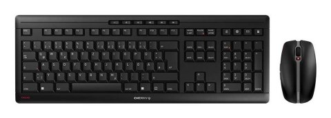 CHERRY Stream Desktop klawiatura Dołączona myszka Biuro RF Wireless QWERTZ Niemiecki Czarny CHERRY Stream Desktop klawiatura Dołączona myszka Biuro RF Wireless QWERTZ Niemiecki Czarny