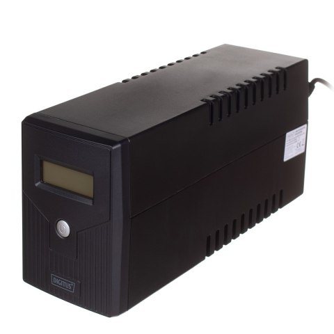 Digitus DN-170063-LCD-B zasilacz UPS Basic Technologia line-interactive 0,6 kVA 360 W Digitus DN-170063-LCD-B zasilacz UPS Basic Technologia line-interactive 0,6 kVA 360 W